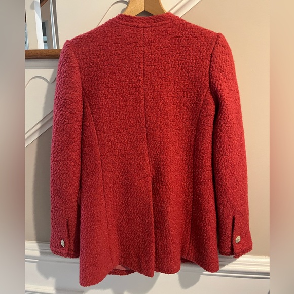 Something Navy Red Teddy Jacket - Picture 7 of 15